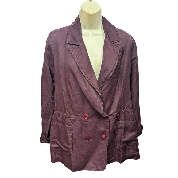 Burning Torch WALLACE BLAZER in PRUNE NWT Size XS - Picture 6 of 11